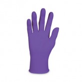 Kimberly Clark 55083 Purple Nitrile Disposable Exam Gloves -  Large, 100/Box